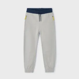 BOYS GREY FLEECE JOGGERS