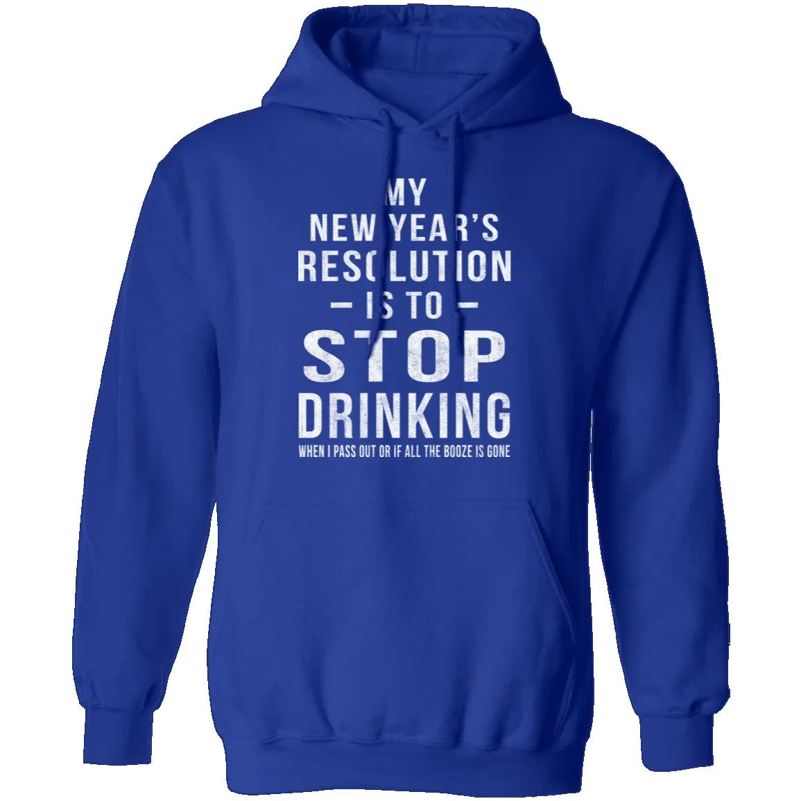 Drinking New Years Resolution T-Shirt