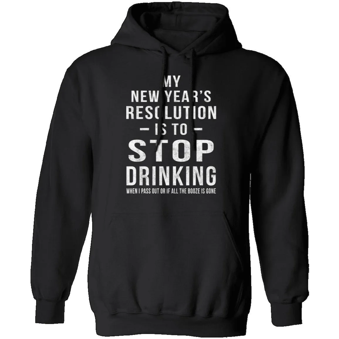 Drinking New Years Resolution T-Shirt