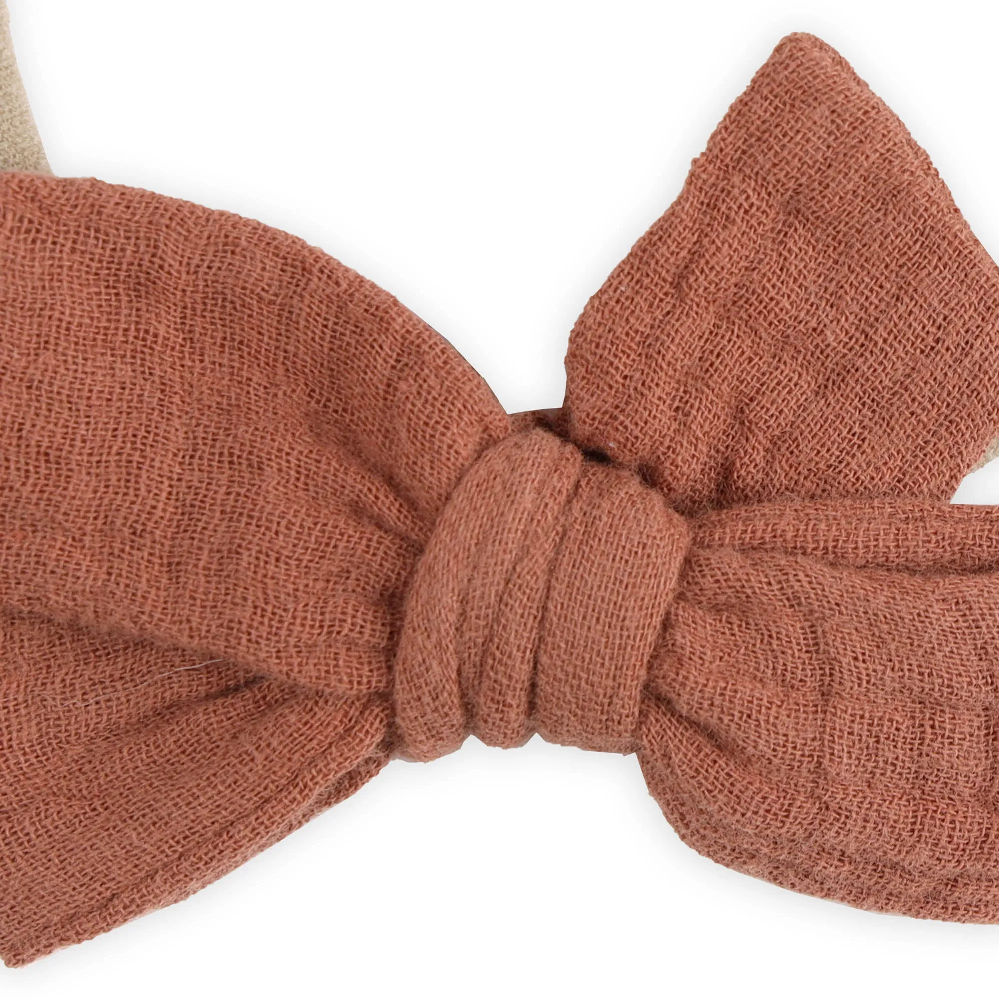 Kicks & Crawl- Rainbow Beige Hairbands - Pack of 3