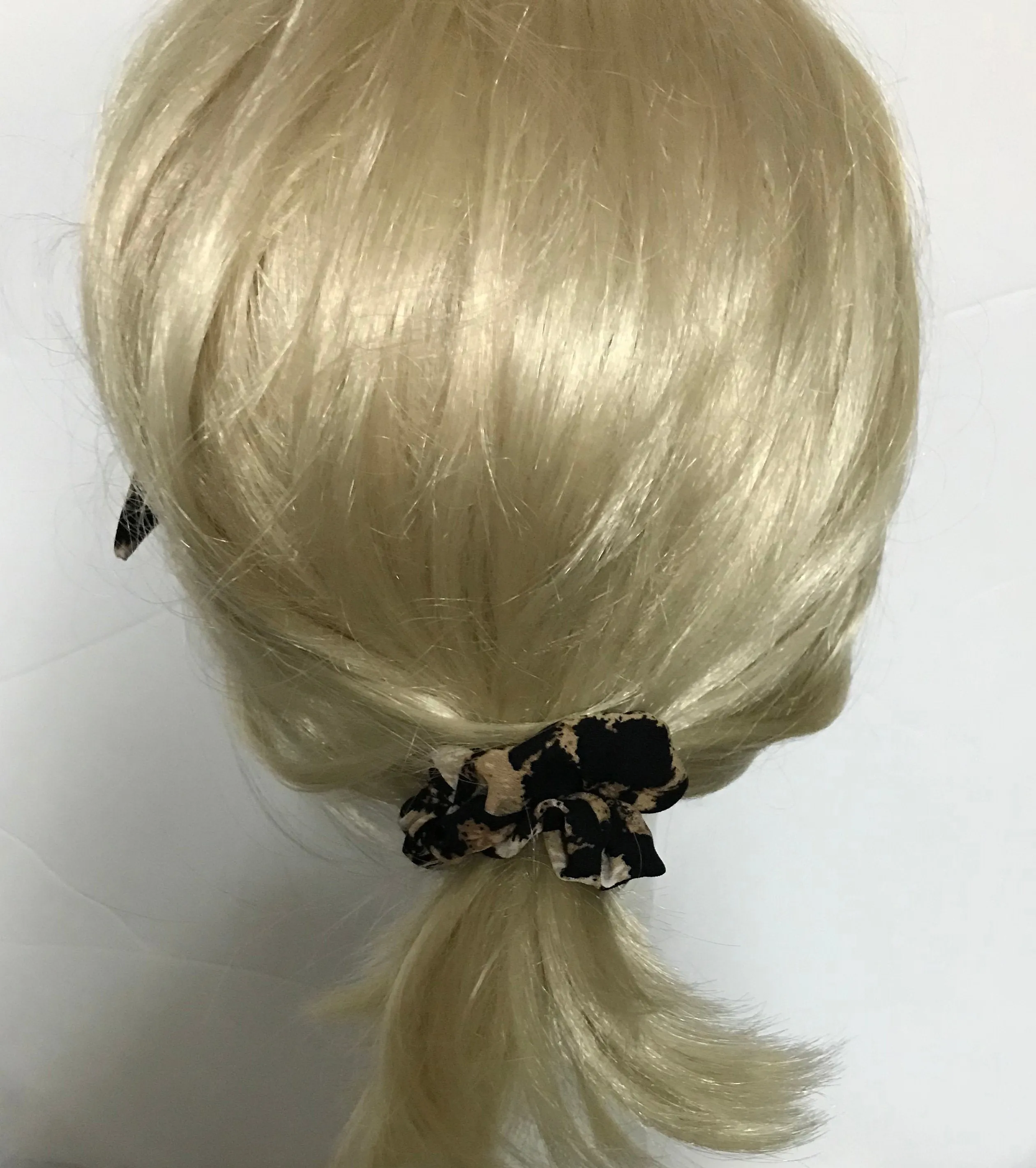 Leopard Headband Tie with a Scrunchie