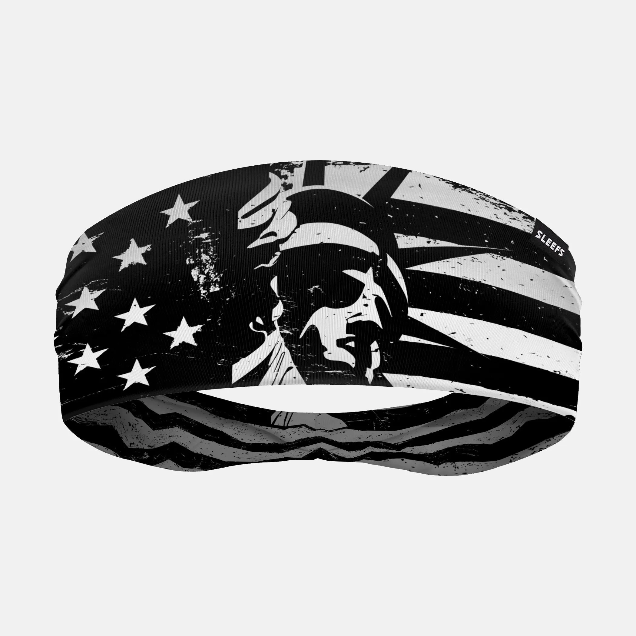 Liberty USA Flag Double-Side Wide Headband