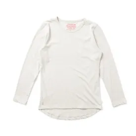 Missie Munster Oatmeal Marle Long Sleeve Top