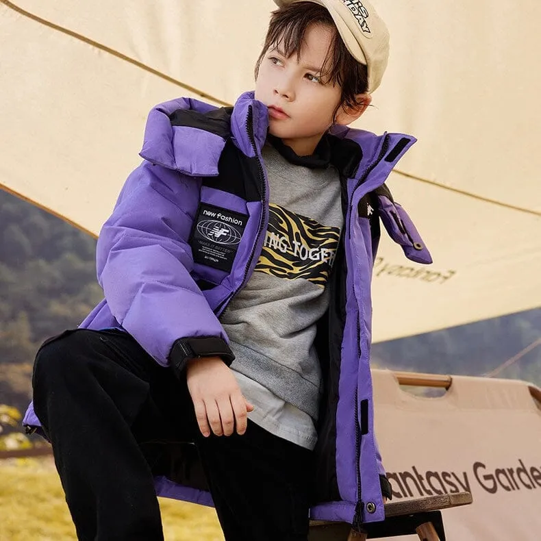 New Fashion Two Tone Down Jacket