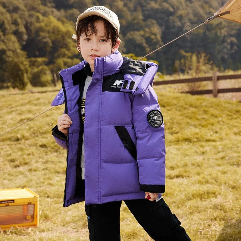 New Fashion Two Tone Down Jacket