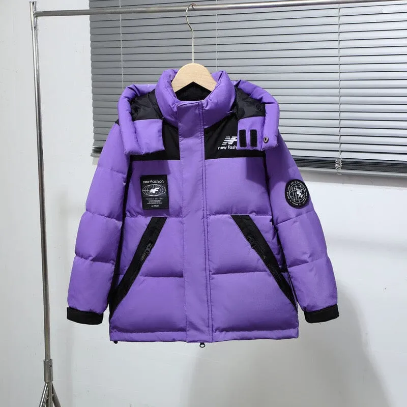 New Fashion Two Tone Down Jacket