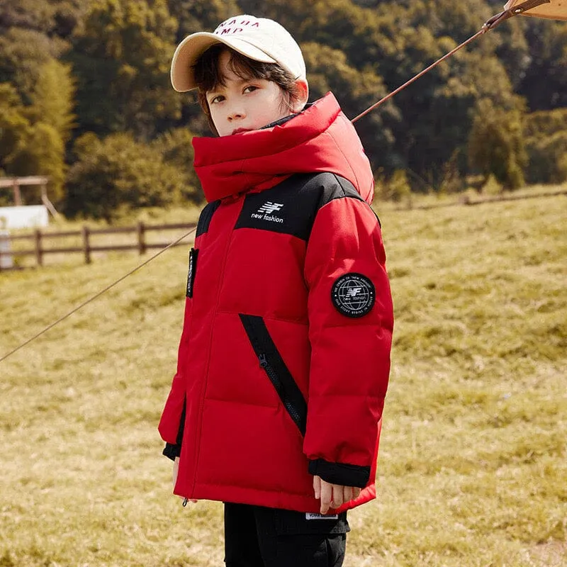 New Fashion Two Tone Down Jacket