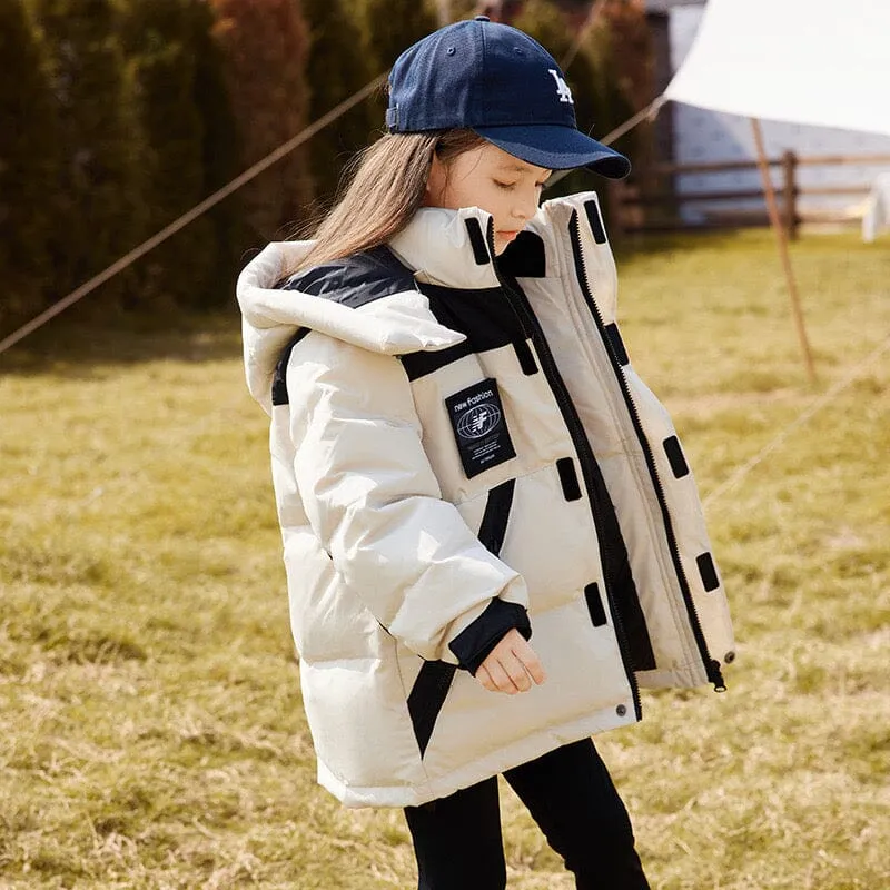 New Fashion Two Tone Down Jacket
