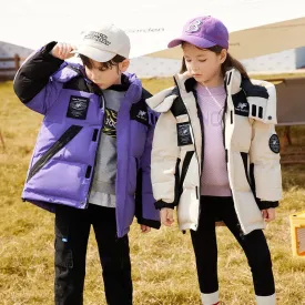 New Fashion Two Tone Down Jacket