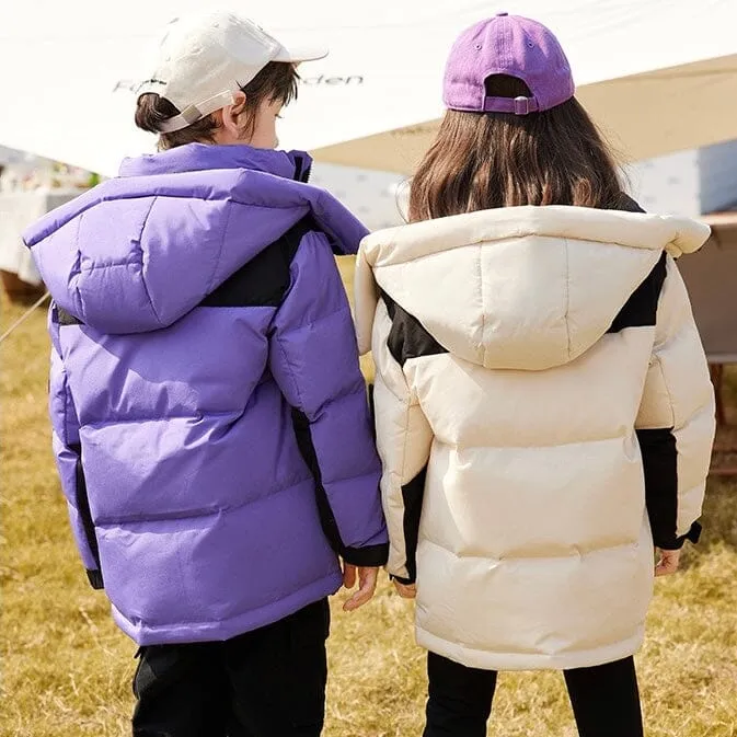 New Fashion Two Tone Down Jacket