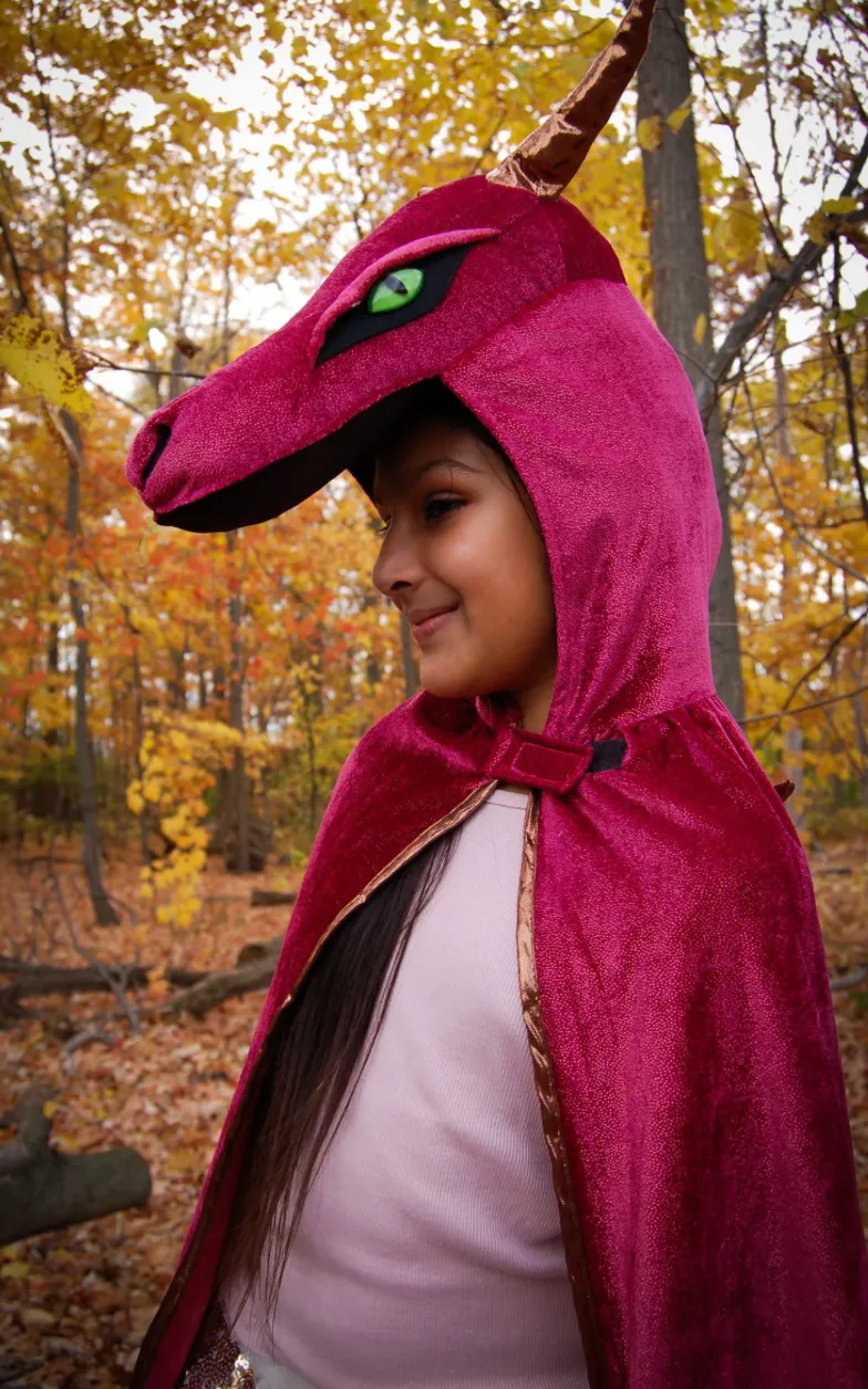 Red and Copper Starry Night Dragon