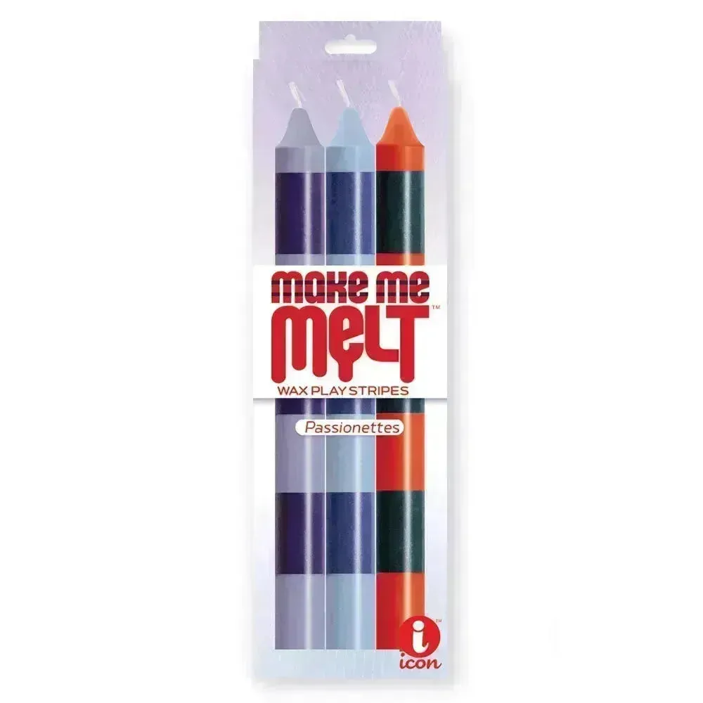 The 9's Make Me Melt Drip Candle 3-Pk, Passionettes - Passion  Drip Candles - 3 Pack