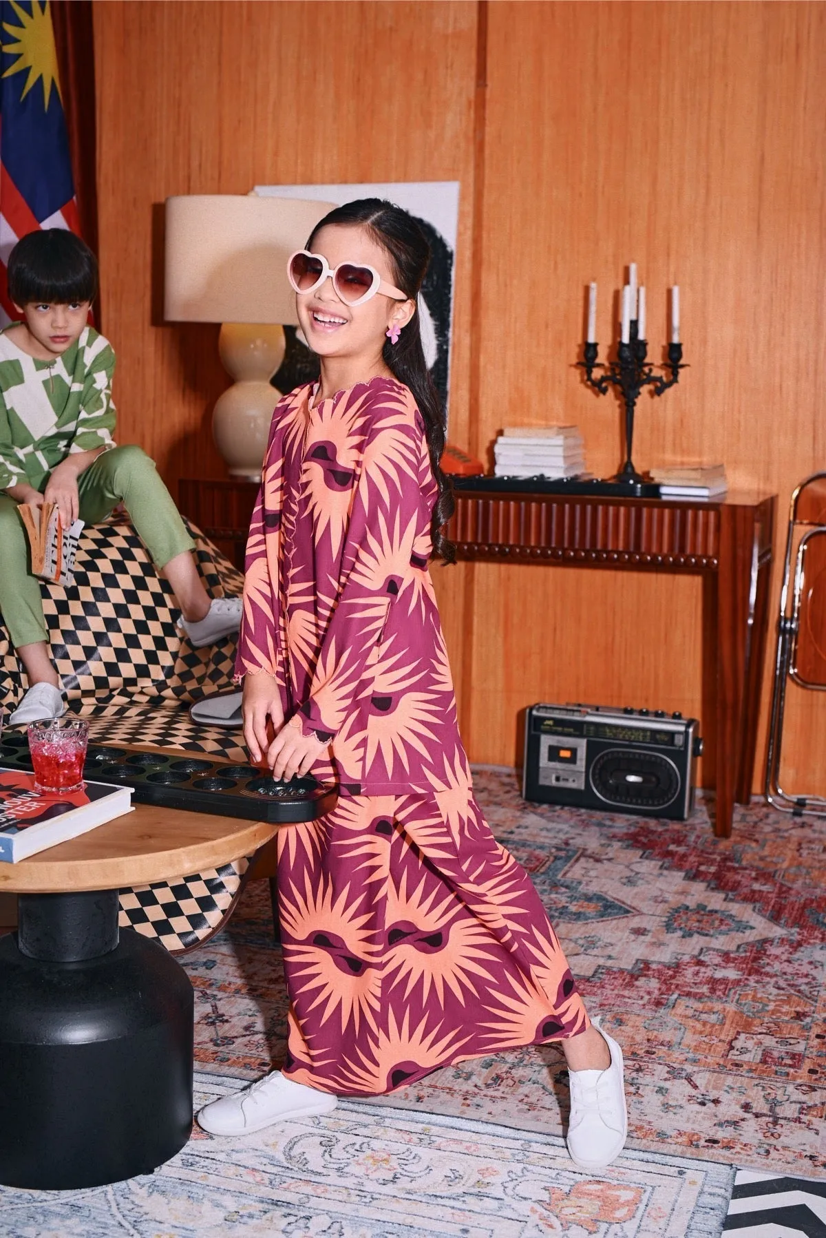 The Congkak Folded Skirt - Edge