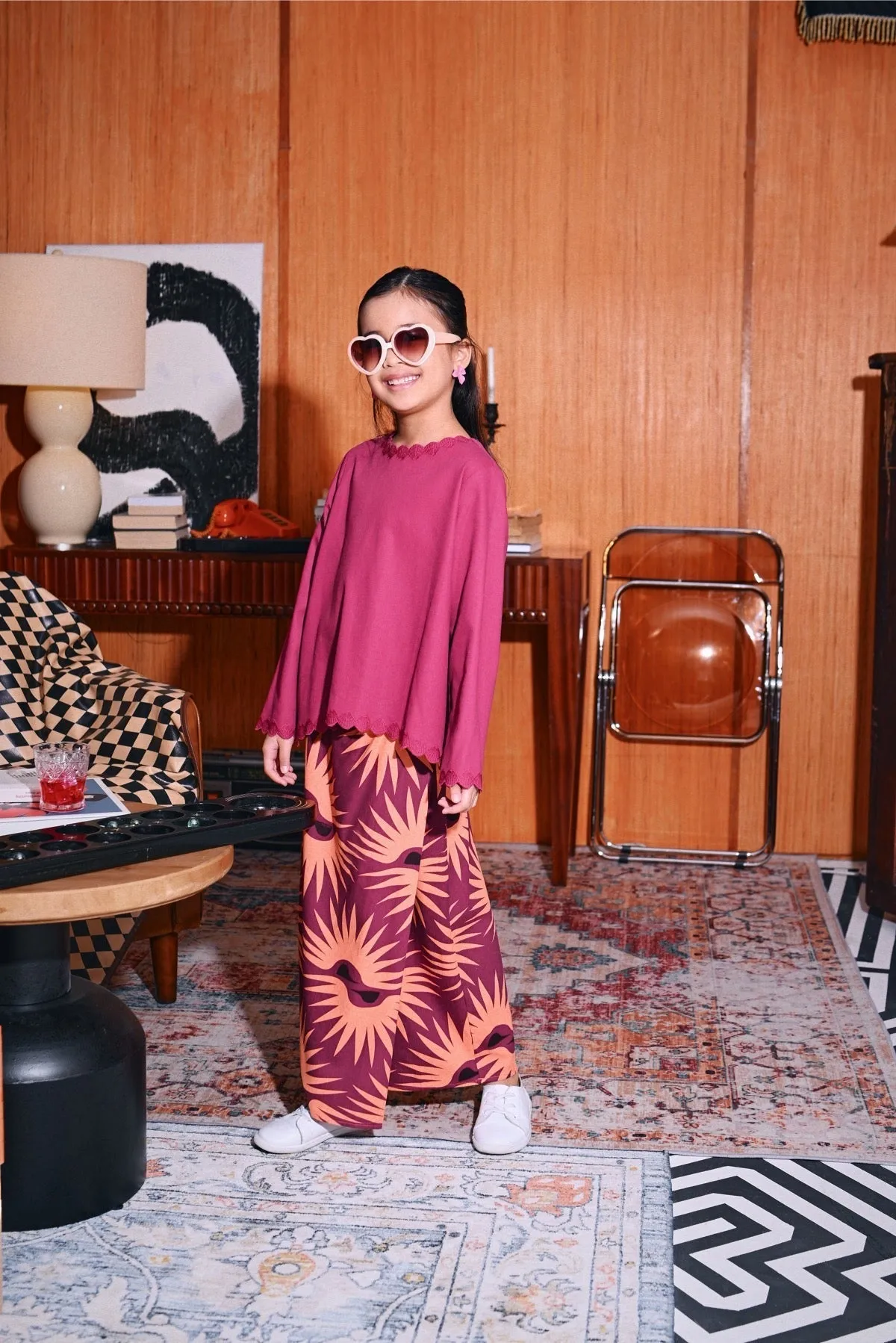 The Congkak Folded Skirt - Edge