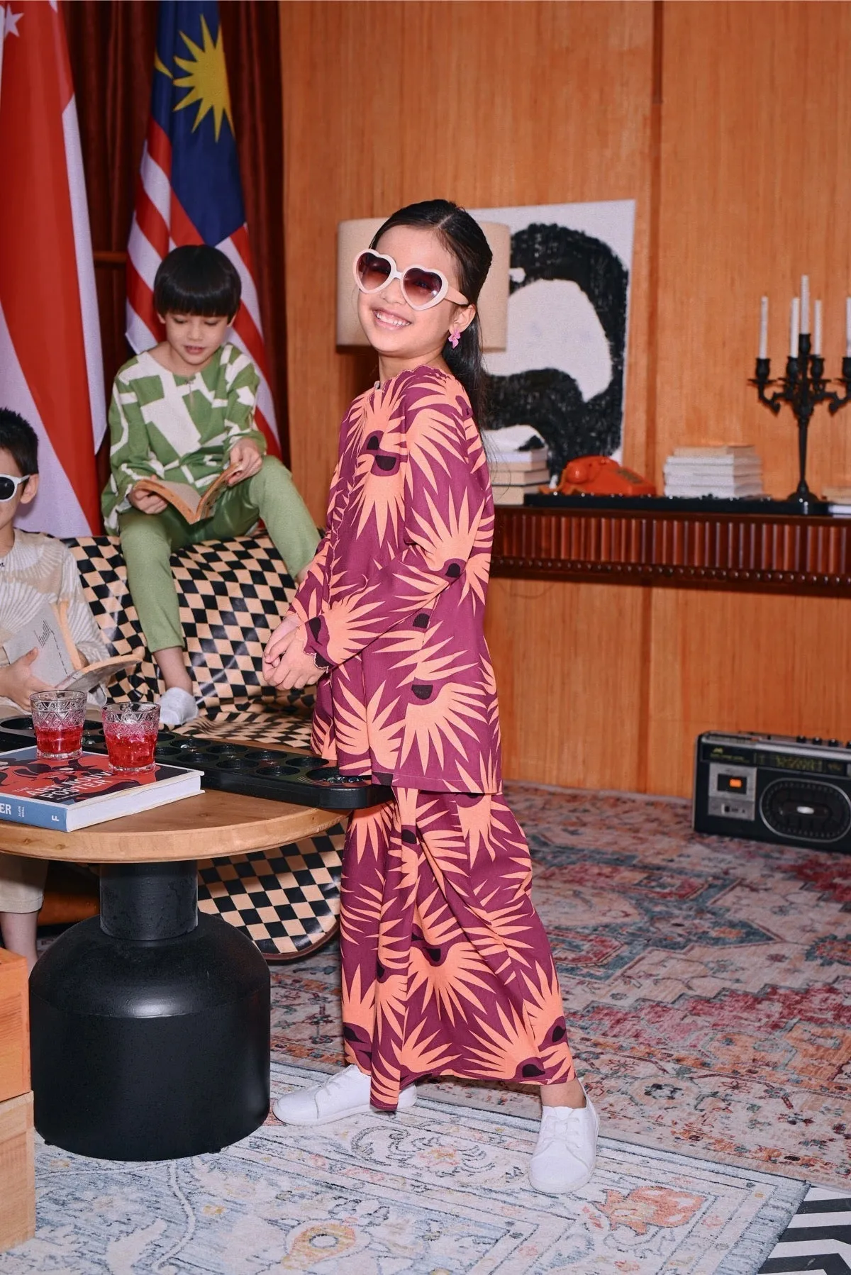 The Congkak Folded Skirt - Edge