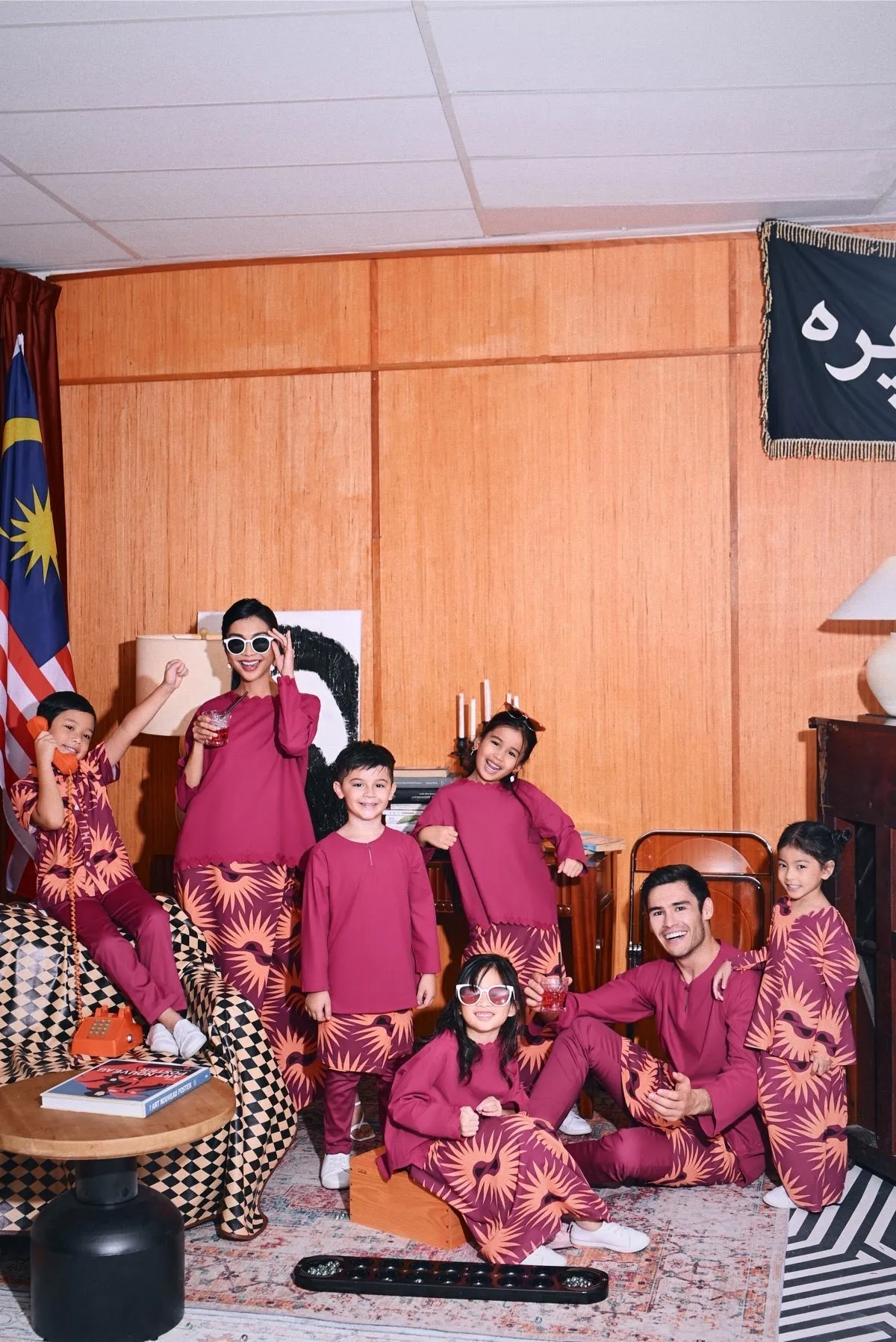 The Congkak Folded Skirt - Edge