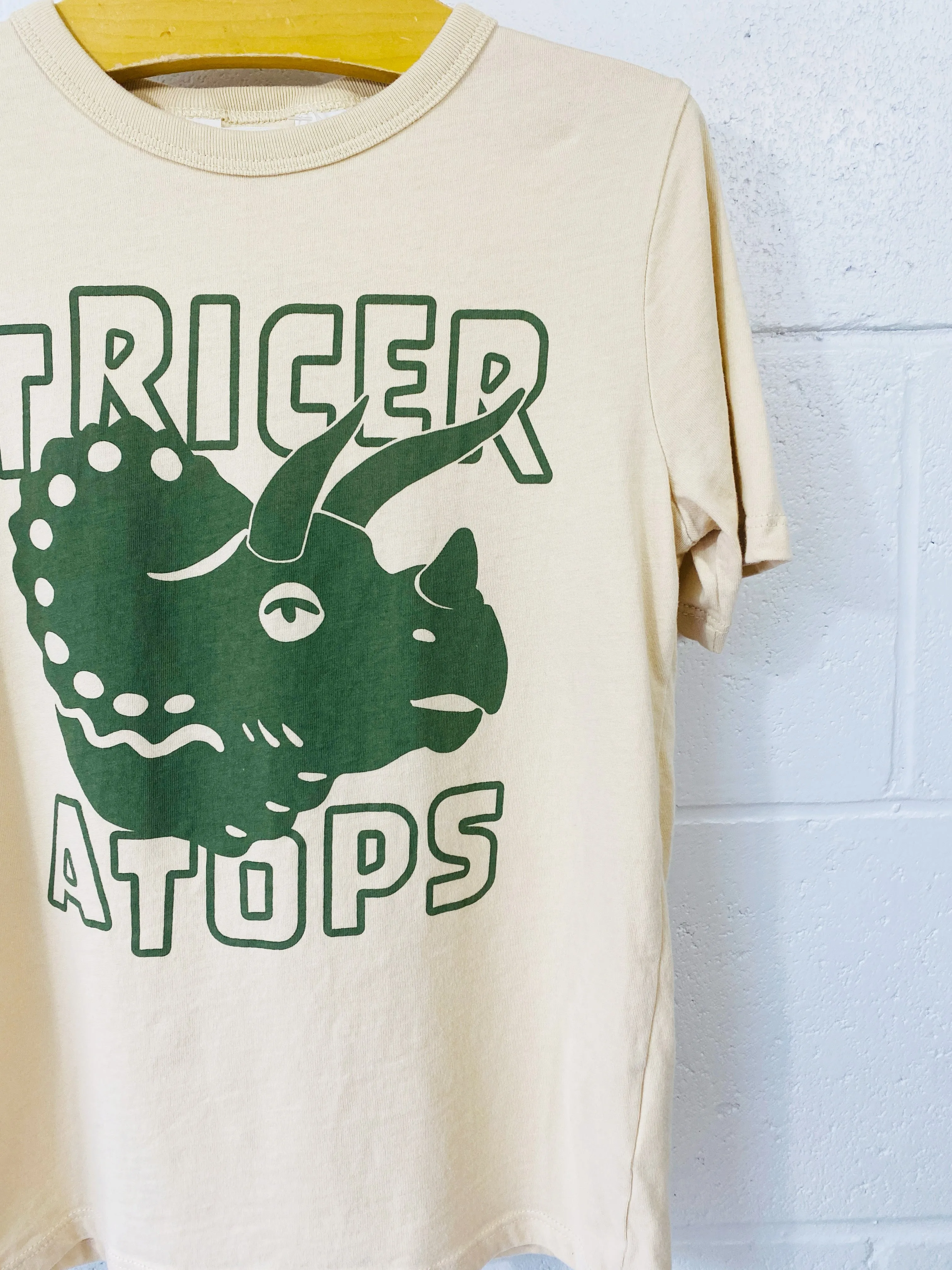 Triceratops tee, 6-8 years