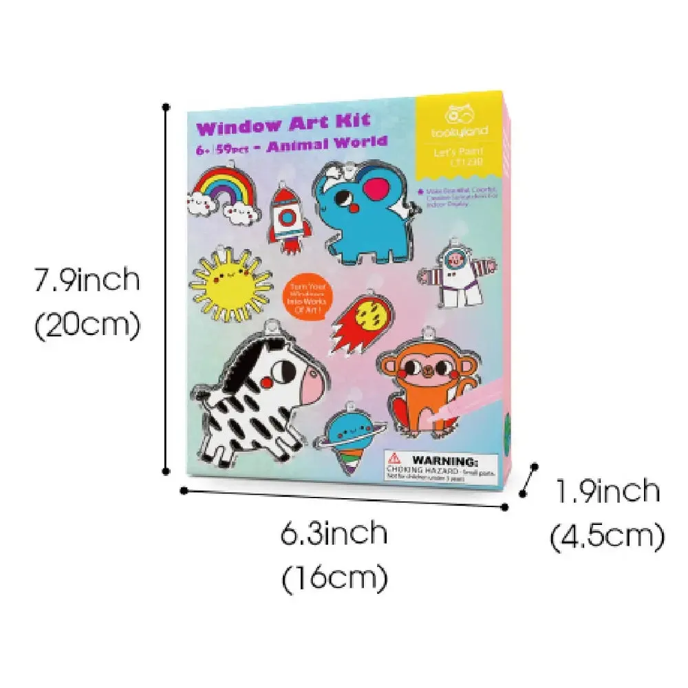 Window Art Kit - Aninal World